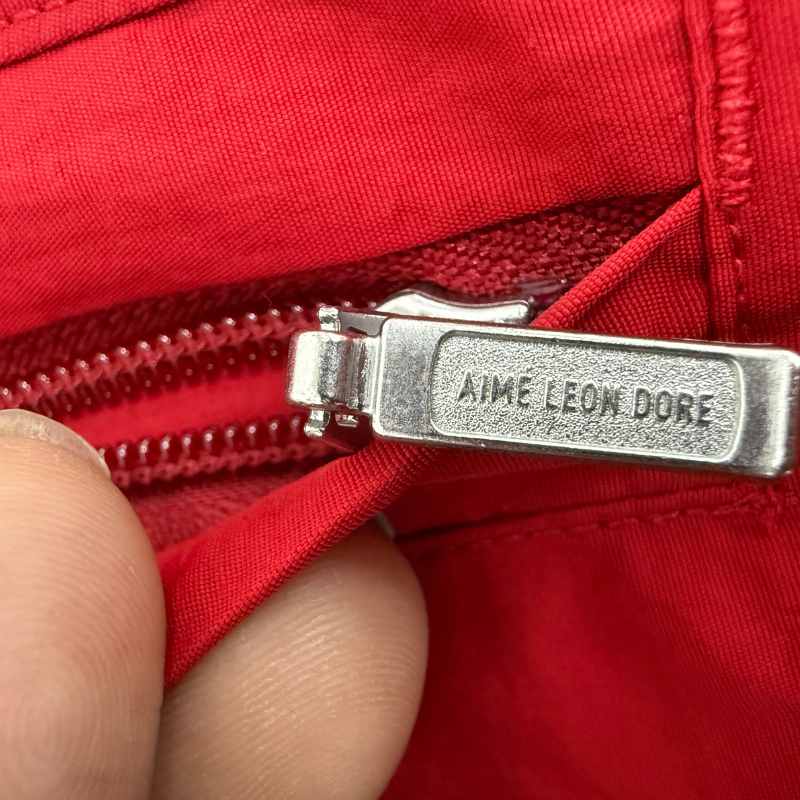 Jaqueta Aimé Leon Dore x Porsche Nylon Track Red