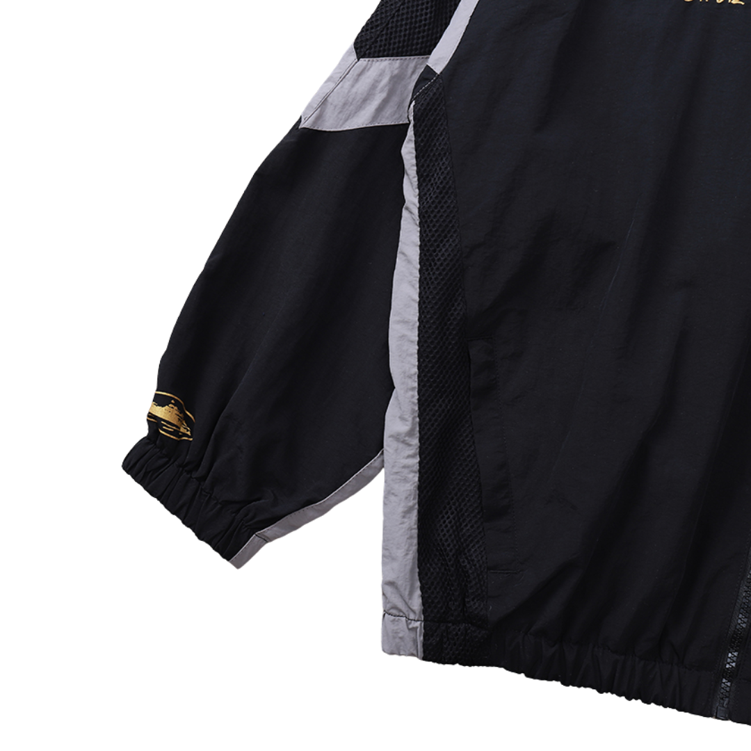 Jaqueta Corteiz Brasil Olympic Shuku (Black)