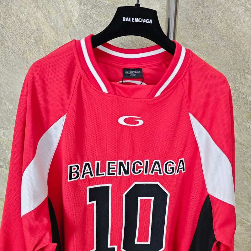 Camisa Balenciaga x NBA Oversized Jersey Red