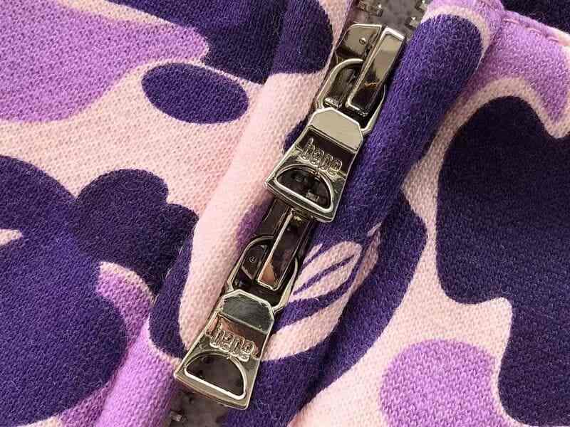 Moletom Bape Shark ABC Purple Camo