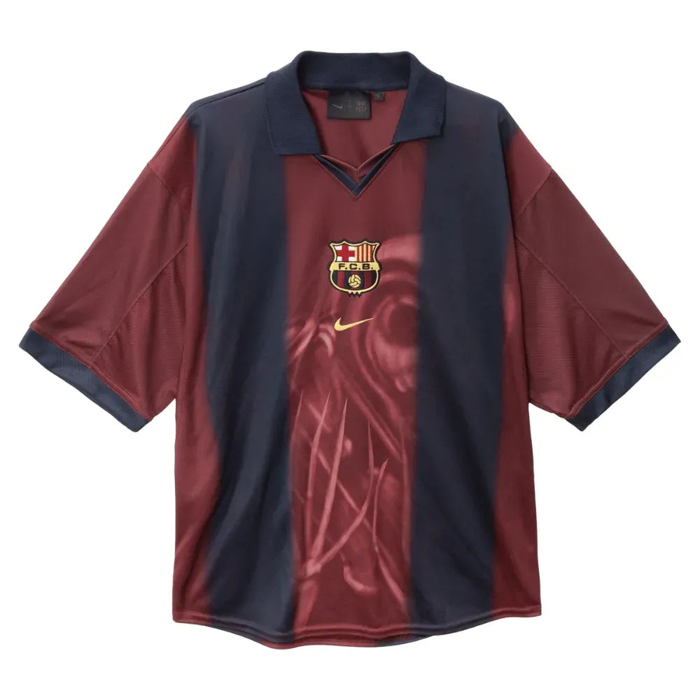 Camiseta FC Barcelona x Travis Scott Retro 2000/01 Home Skeleton