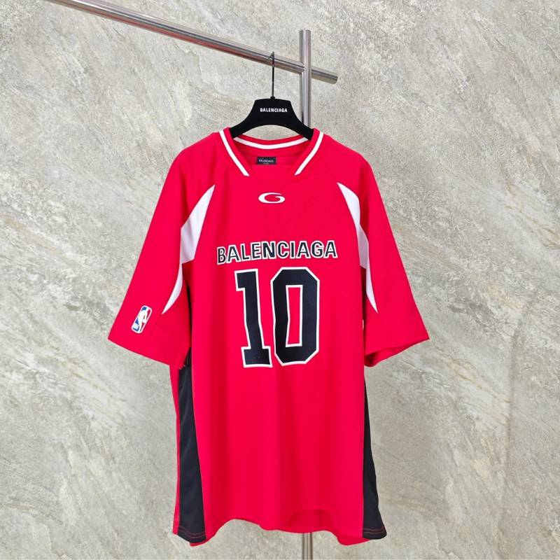 Camiseta Balenciaga x NBA Oversized Jersey Red
