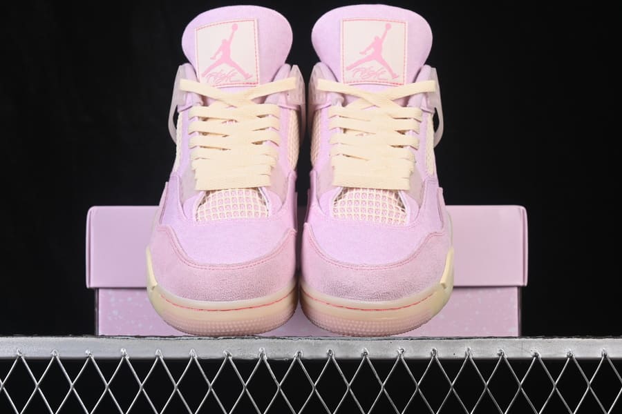 Air Jordan 4 Pearl Pink Iced Carmine