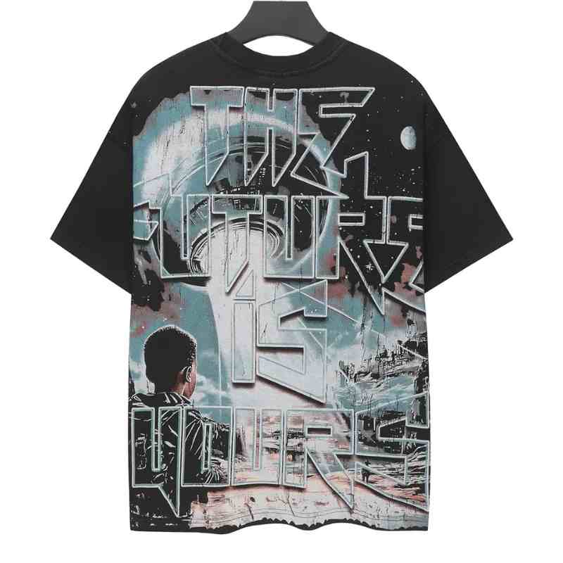 Camiseta Hellstar Earth Logo Preta