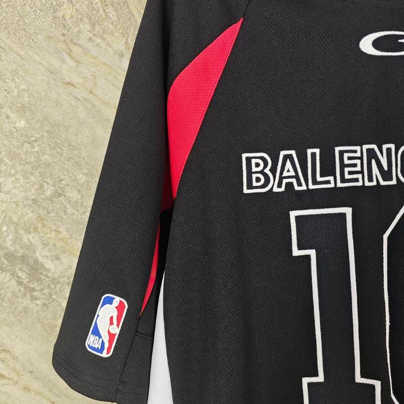 Camiseta Balenciaga x NBA Oversized Jersey Black