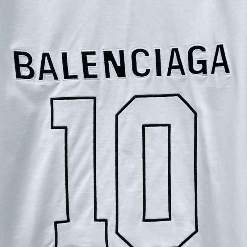 Camisa Balenciaga x NBA Oversized Jersey White