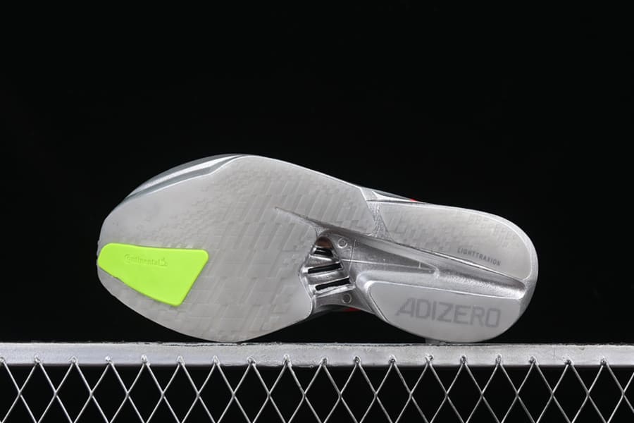 Adidas Adizero Adios Pro 4 Grey Two Lucid Red