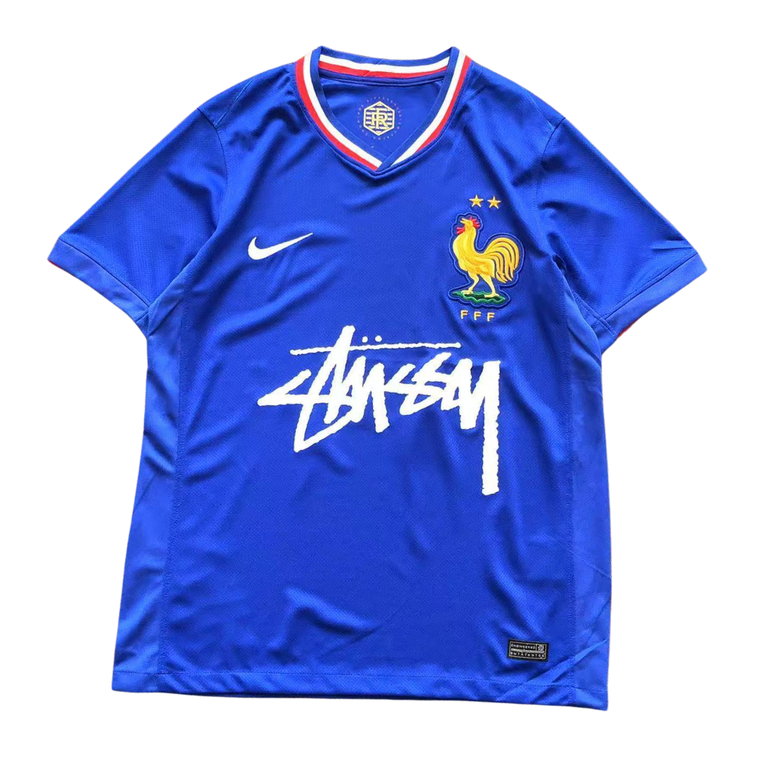 Camiseta concept Nike x Stussy France 2024