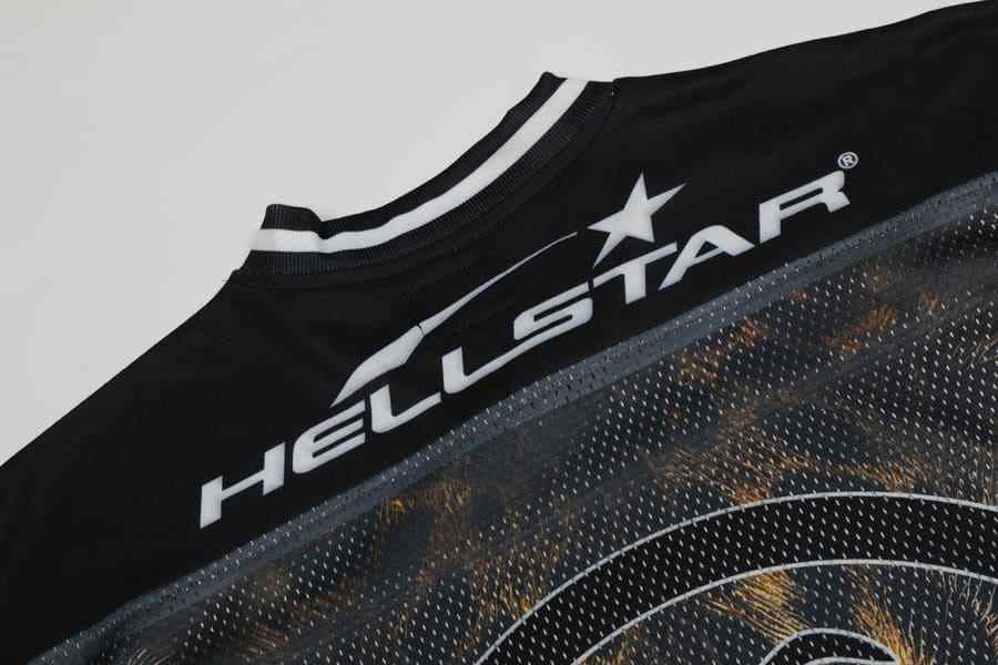 Camiseta Hellstar Jersey Logo Tiger Black