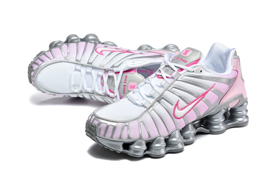 Nike Shox TL Metallic Platinum Pink Foam White Pinksicle