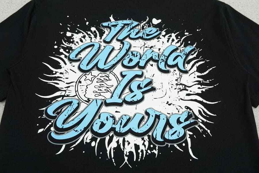 Camiseta Hellstar The World Is Yours