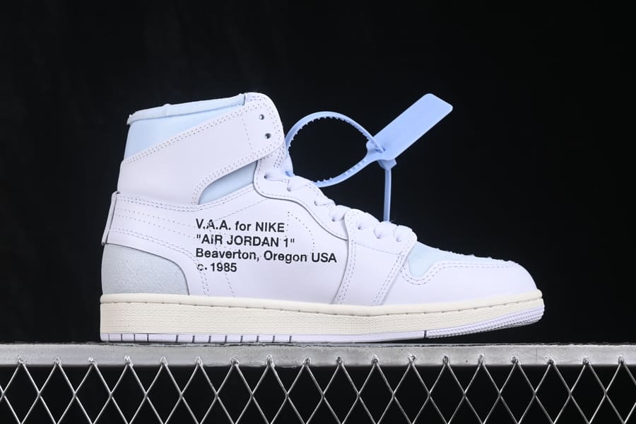 Virgil Abloh Archive x Air Jordan 1 High Retro Alaska (2026)