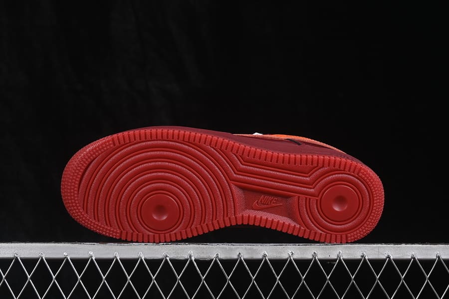 Air Force 1 Low Dark Team Red