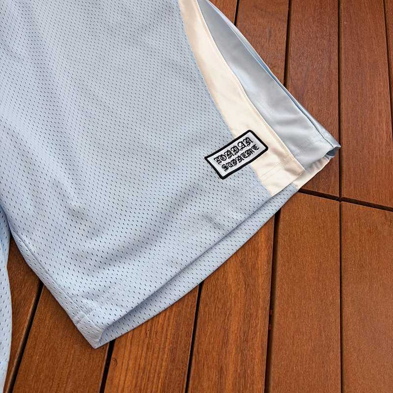 Shorts Air Jordan x Supreme Basketball Light Blue