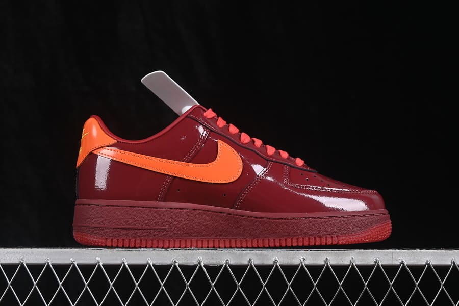 Air Force 1 Low Dark Team Red