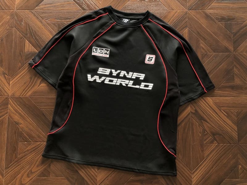 Camiseta Syna World Perforated Perfomance Black Red