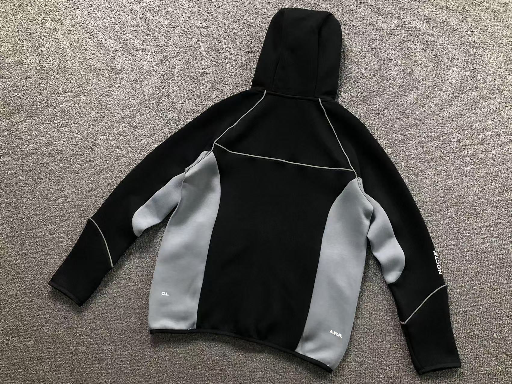 Jaqueta Nike x Nocta Preto e Cinza