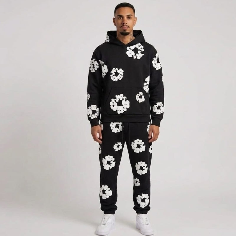 Calça Denim Tears The Cotton Wreath Black