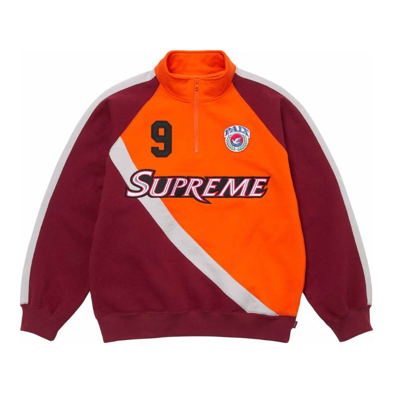 Jaqueta Supreme Equipe Half Zip Laranja