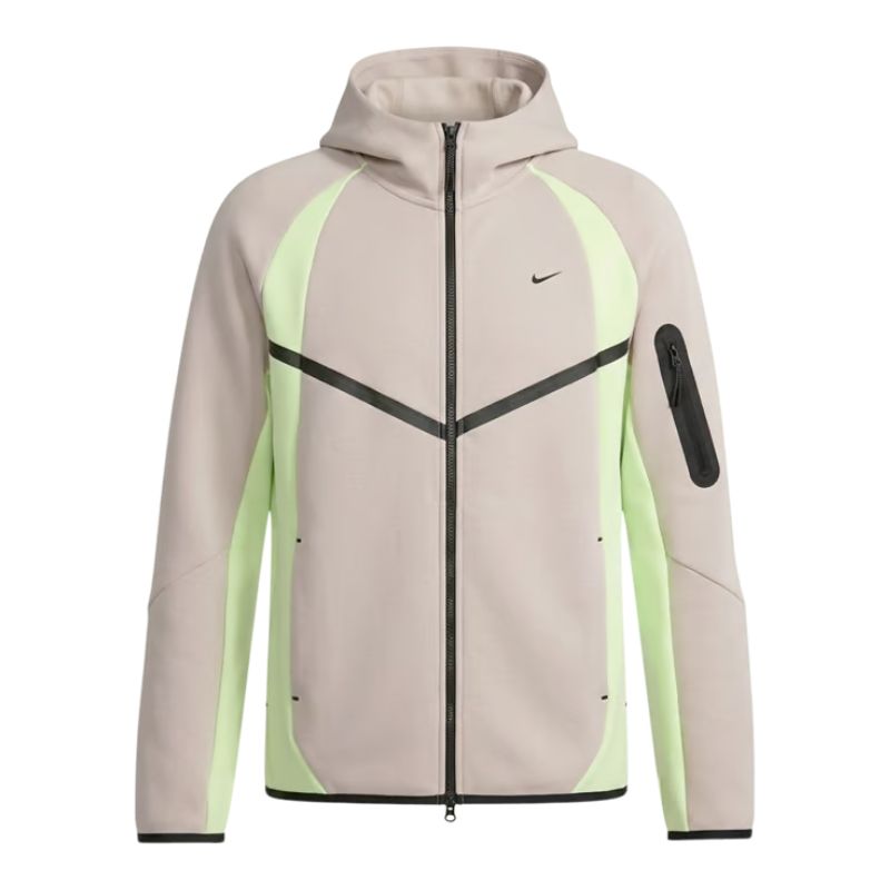 Jaqueta Nike Tech Fleece Pro Wear Cinza/Verde