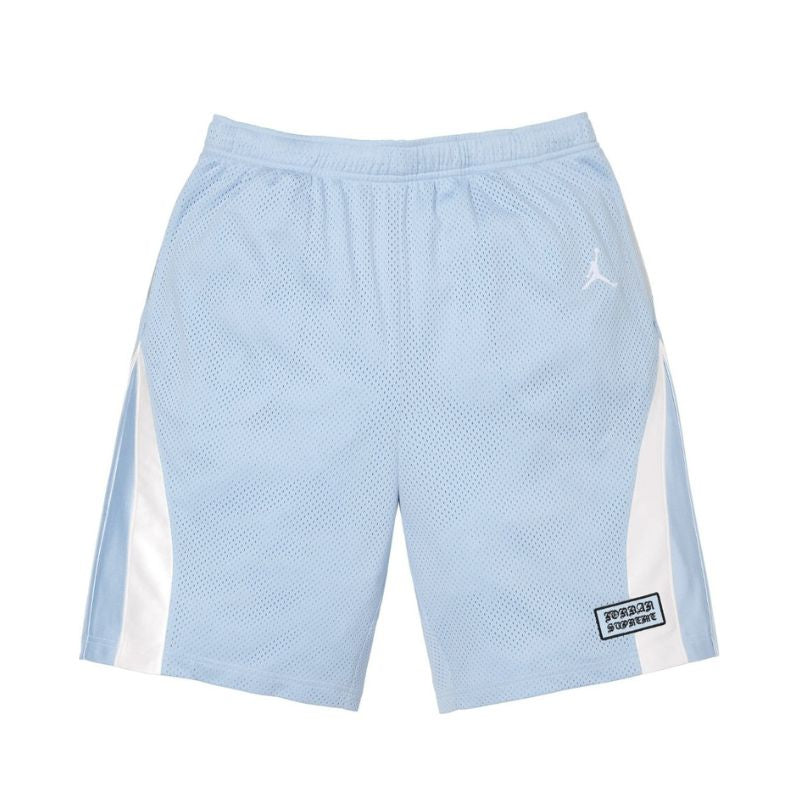 Shorts Air Jordan x Supreme Basketball Light Blue