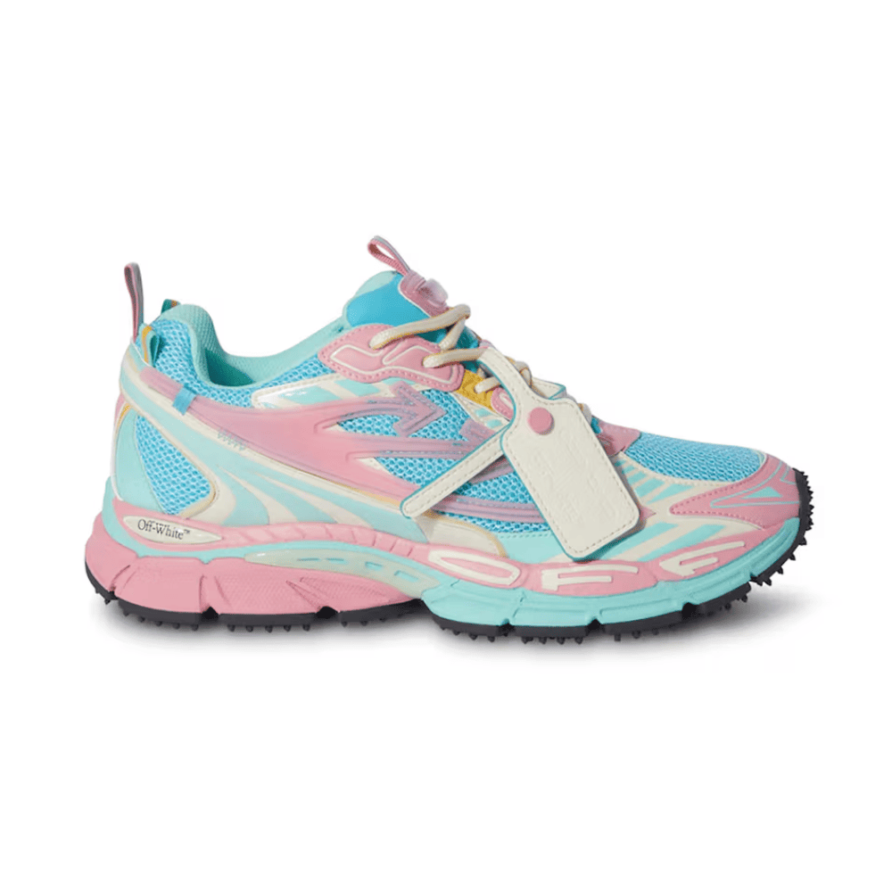 Off-White Be Right Back Pink Light Blue