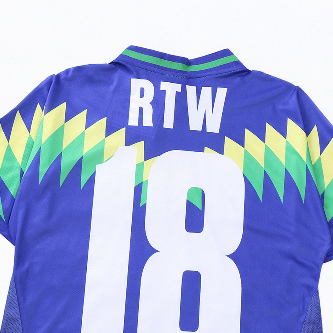 Camiseta Corteiz Club America Jersey Brasil Blue