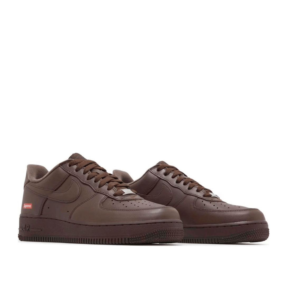 Nike x Supreme Air Force 1 Low Brown