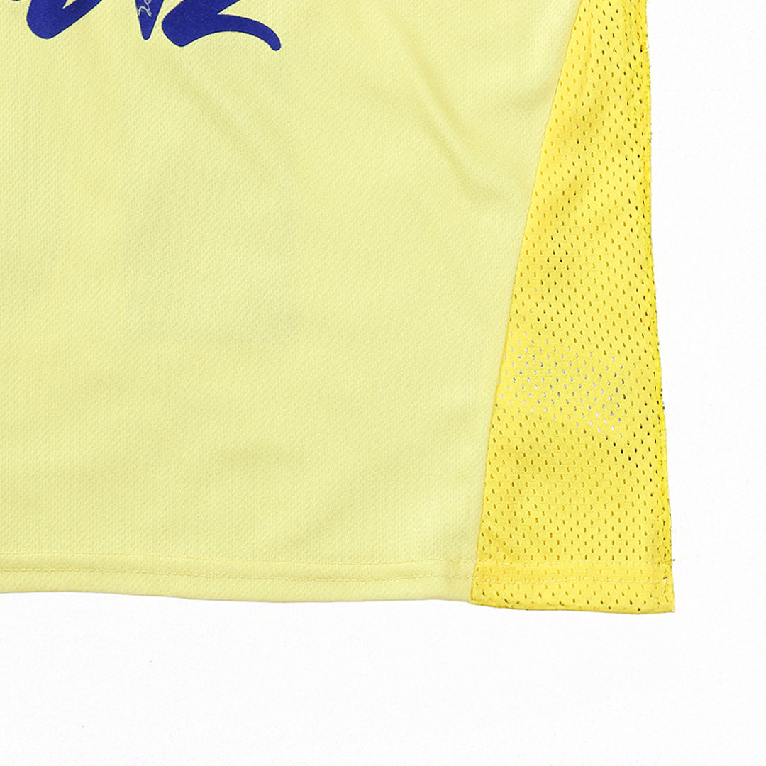 Camiseta Corteiz Jersey American Club Brazil Yellow