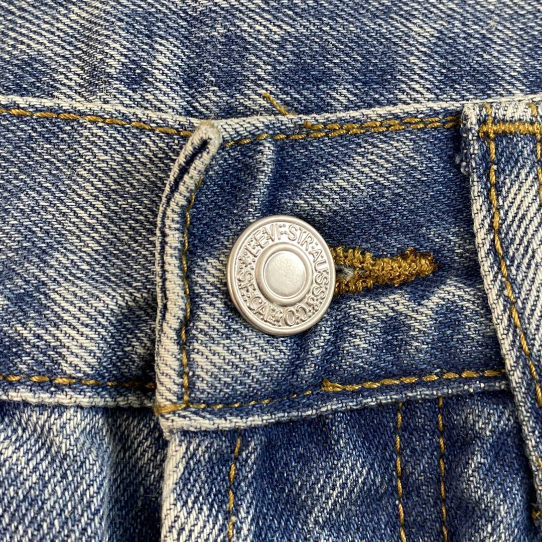 Calça Jeans Denim Tears "Cotton Wreath Light Wash" Azul