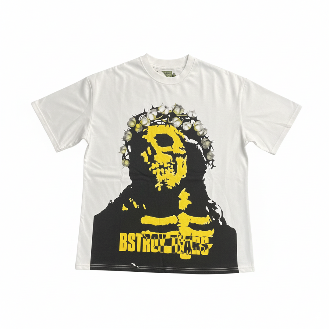 Camiseta Denim Tears Bstroy Tears Crown