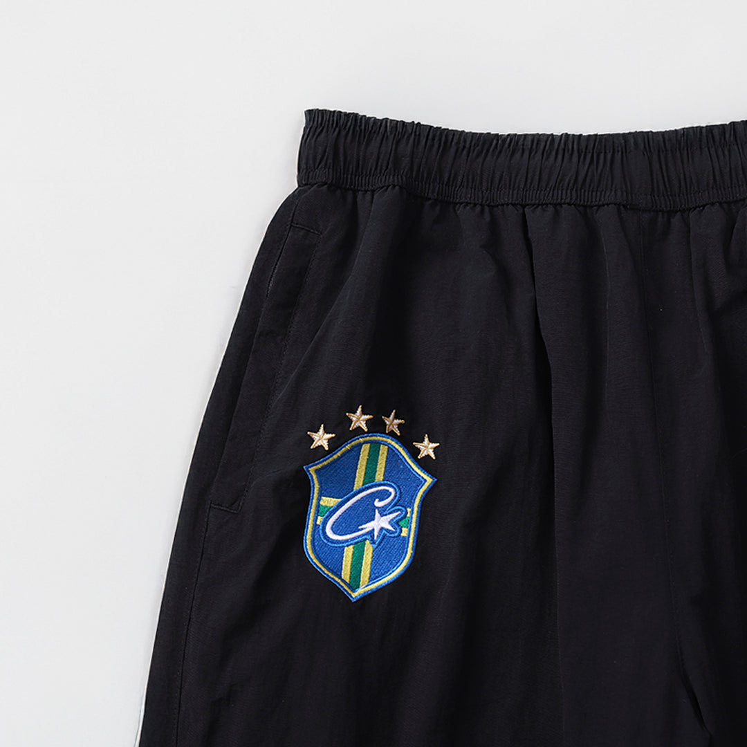 Conjunto Corteiz Olympic Shuku Brasil Black