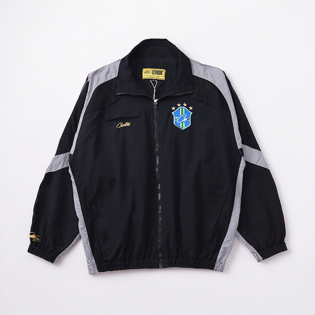Conjunto Corteiz Olympic Shuku Brasil Black