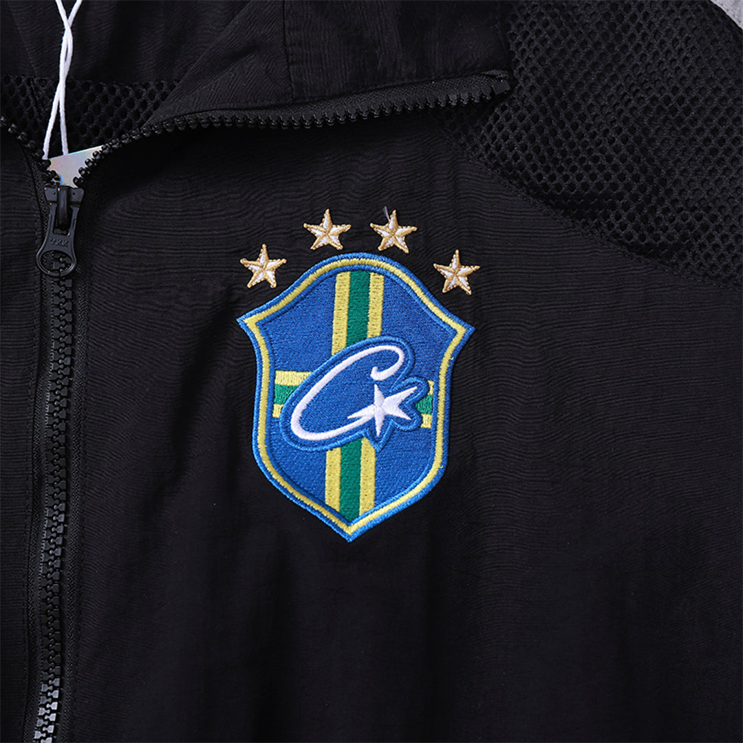 Conjunto Corteiz Olympic Shuku Brasil Black