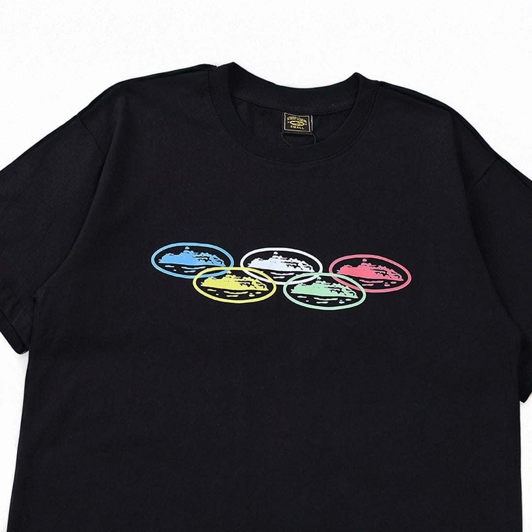 Camiseta Corteiz Colors Black