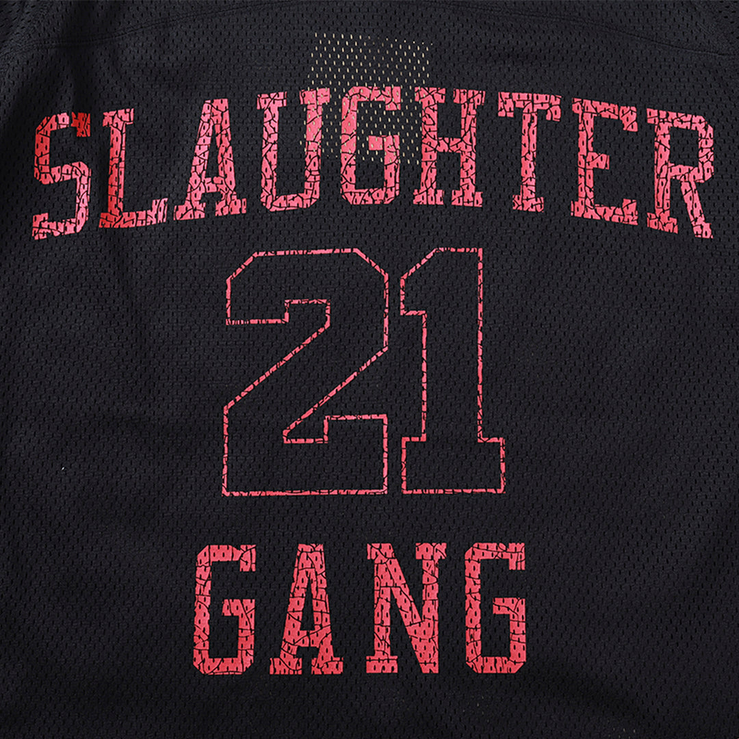 Camiseta Corteiz Football Slaughter Gang