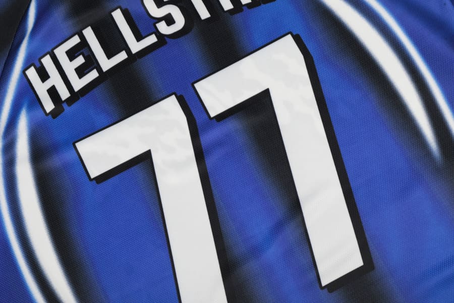 Camiseta Hellstar Jersey Logo "77" Blue