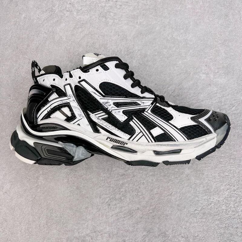Balenciaga Runner White Black