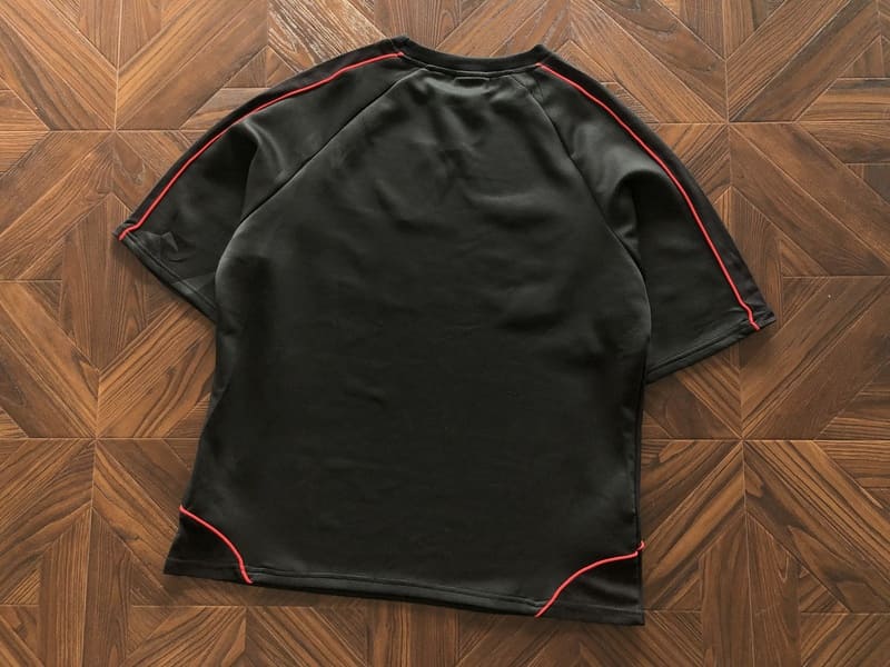 Camiseta Syna World Perforated Perfomance Black Red