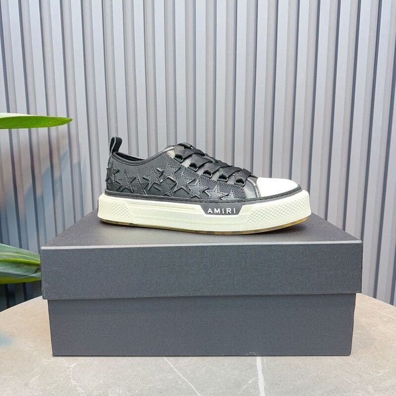 Amiri Stars Court Low Black