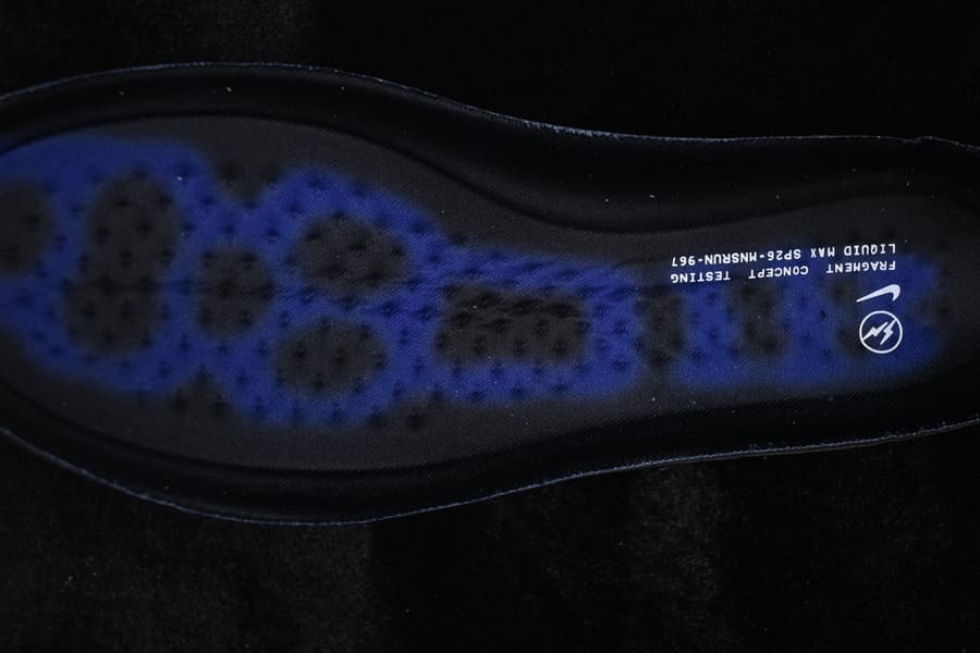 Fragment x Nike Air Liquid Max Black