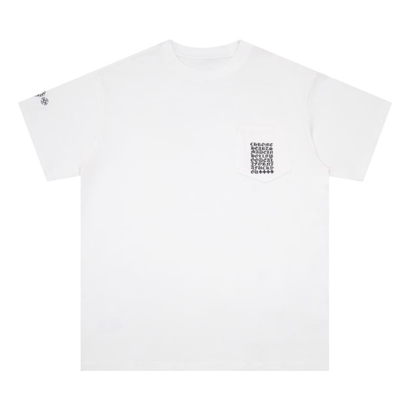 Camiseta Chrome Hearts Multi Logo Branca