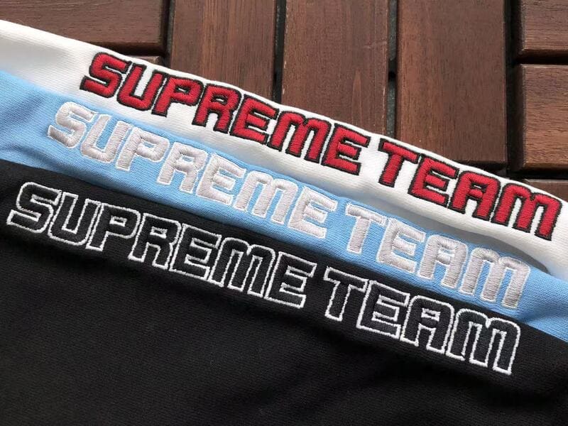 Moletom Supreme Football Zip Up Hooded Black