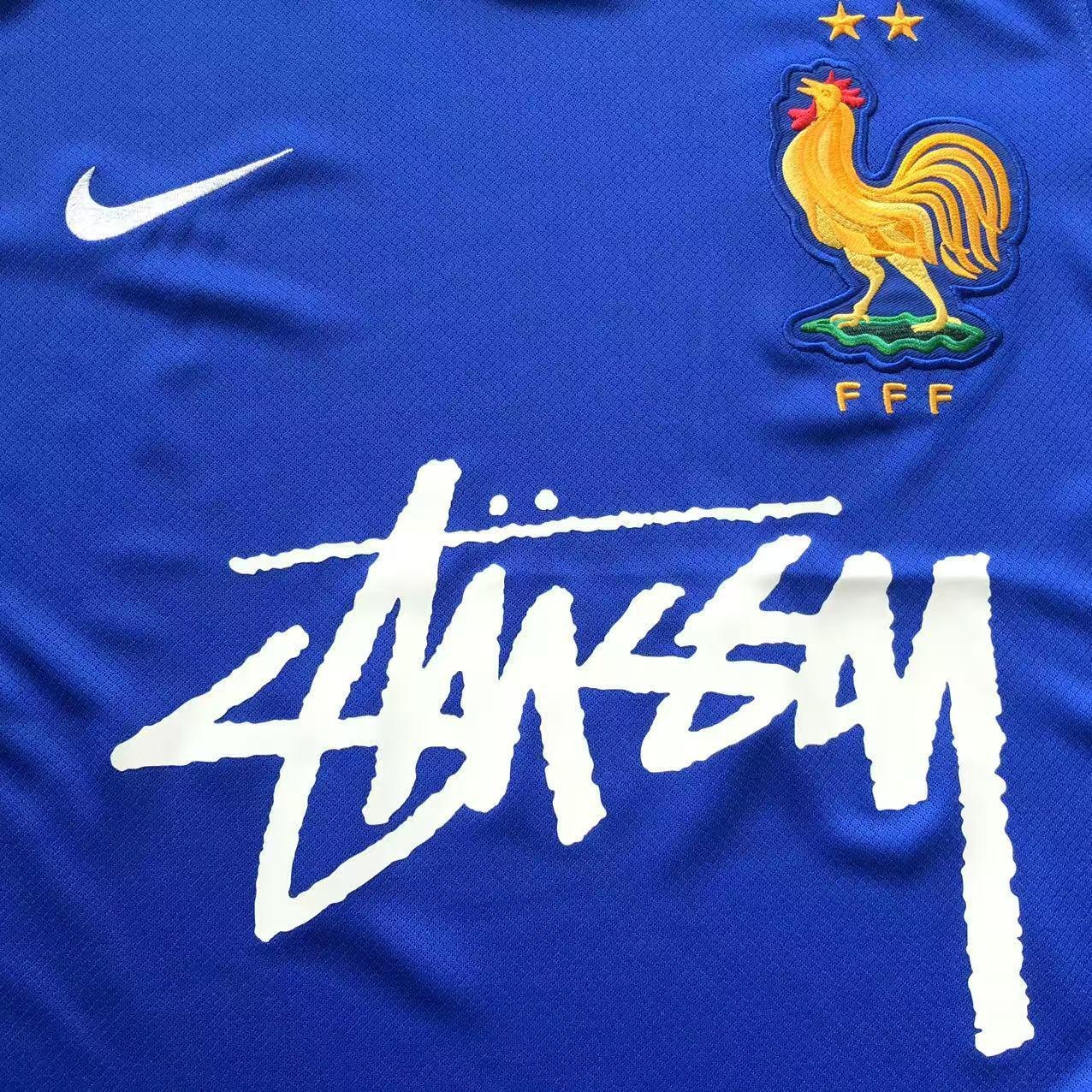 Camiseta concept Nike x Stussy France 2024