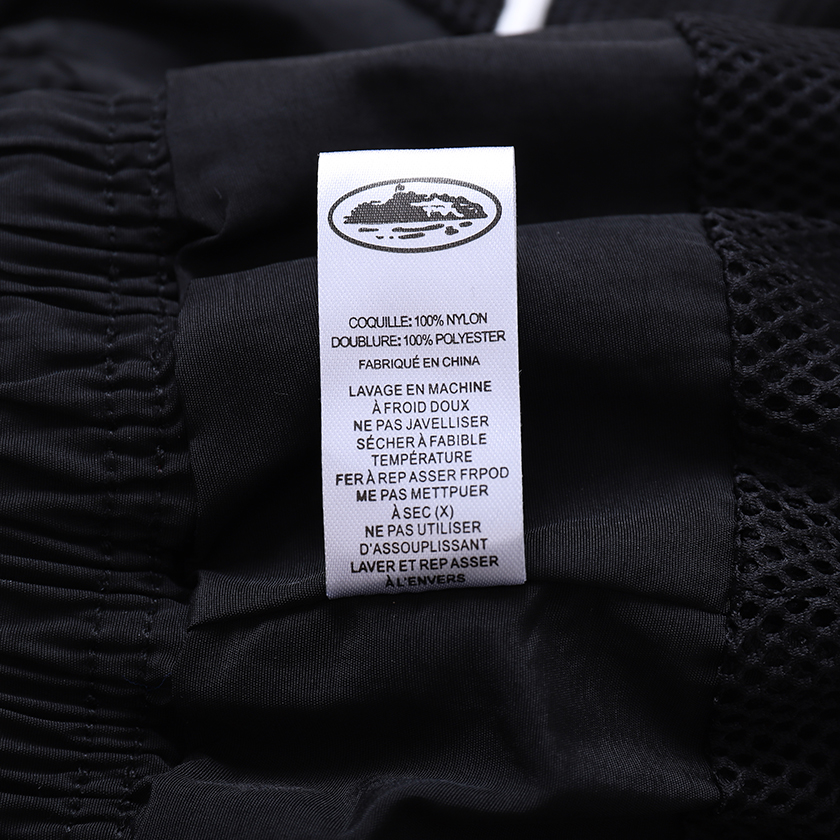 Calça Corteiz Brasil Olympic Shuku (Black)