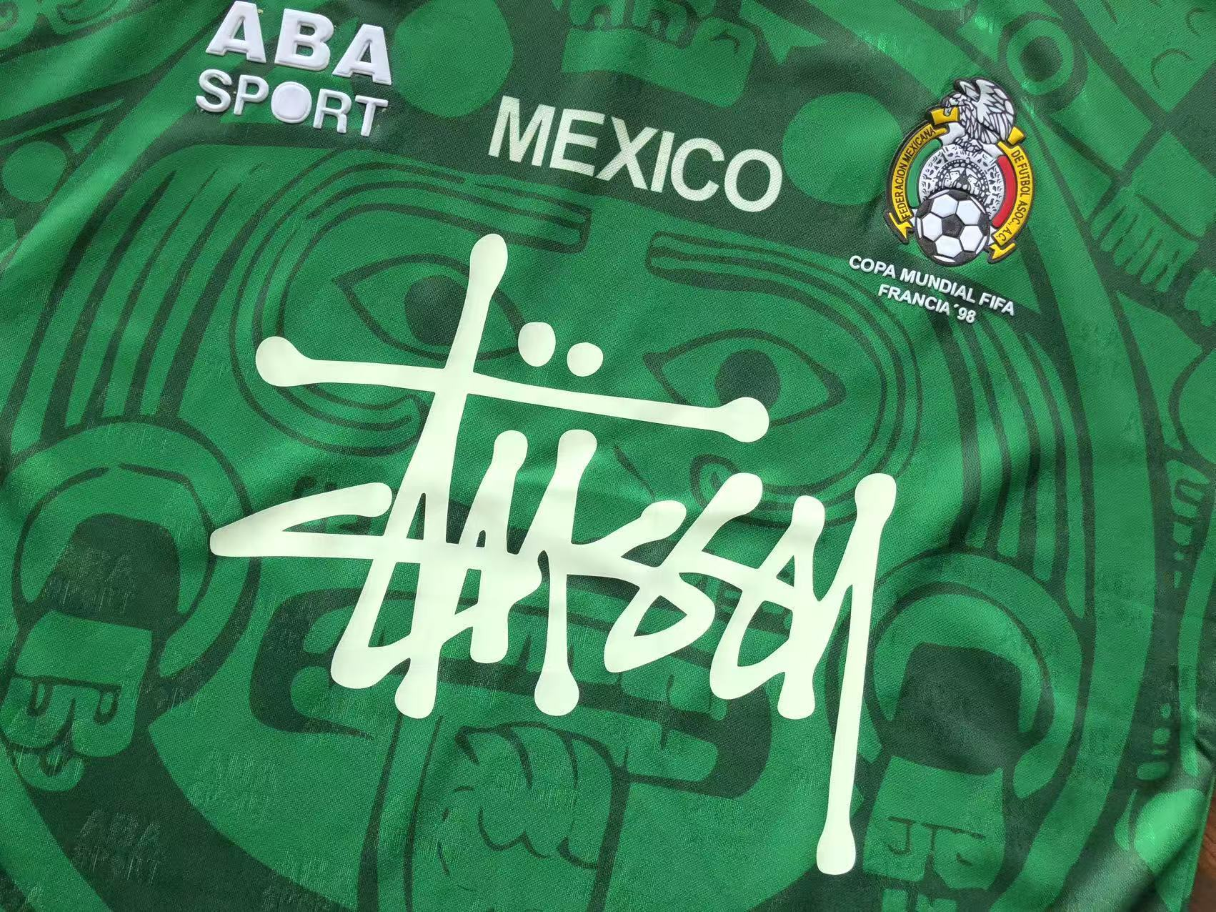 Camisa ABA Sport x Stussy Mexico 1998