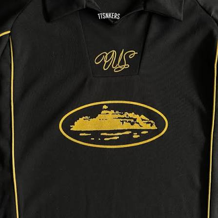 Camiseta Corteiz Talismo Preta e Amarelo