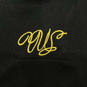 Camiseta Corteiz Talismo Preta e Amarelo