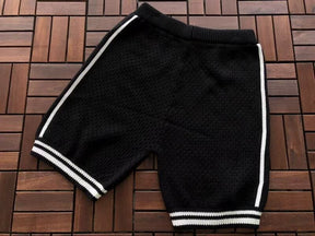 Conjunto Casablanca Crochê Preto e  Branco