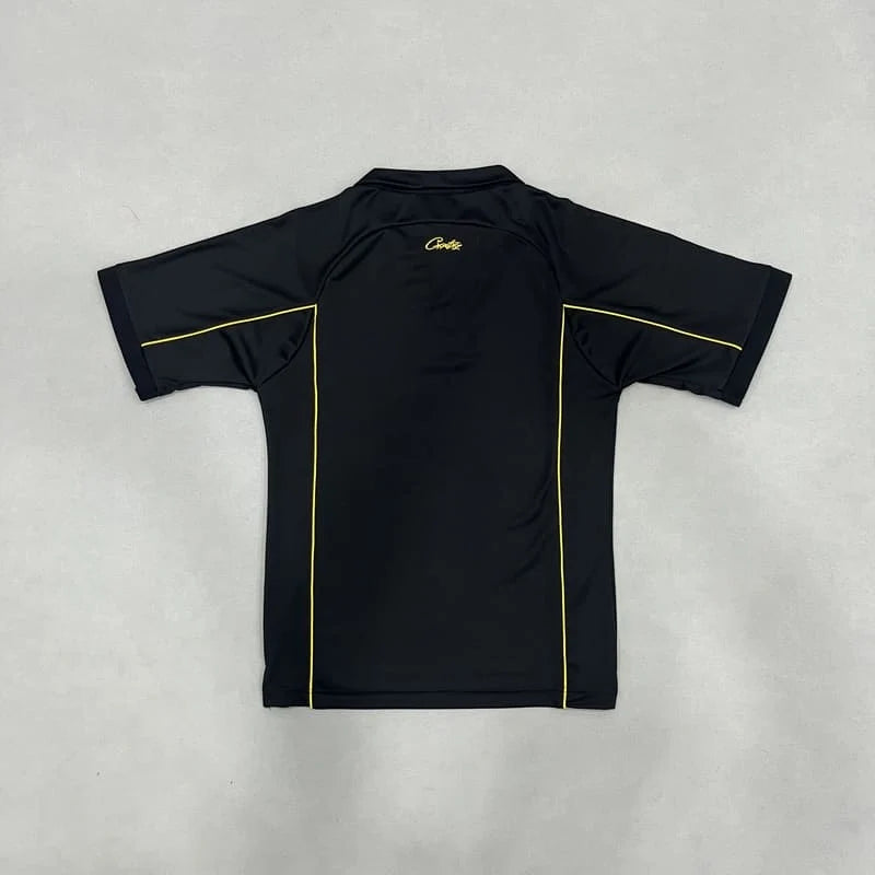 Camiseta Corteiz Talismo Preta e Amarelo